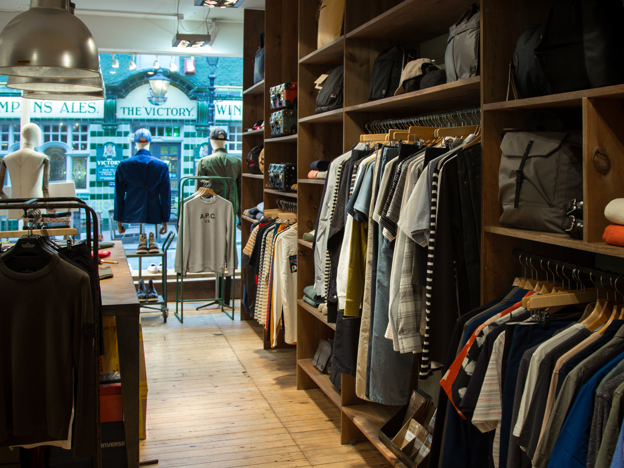 menswear shops in brighton