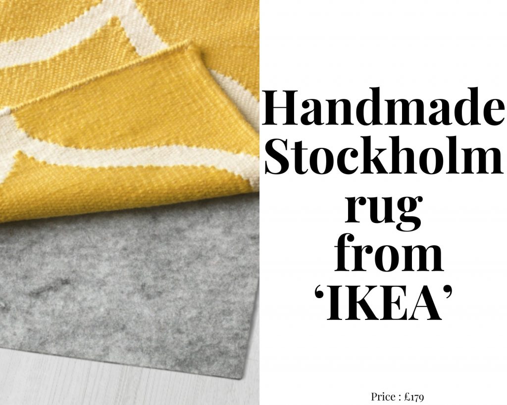 handmade stockholm rug ikea