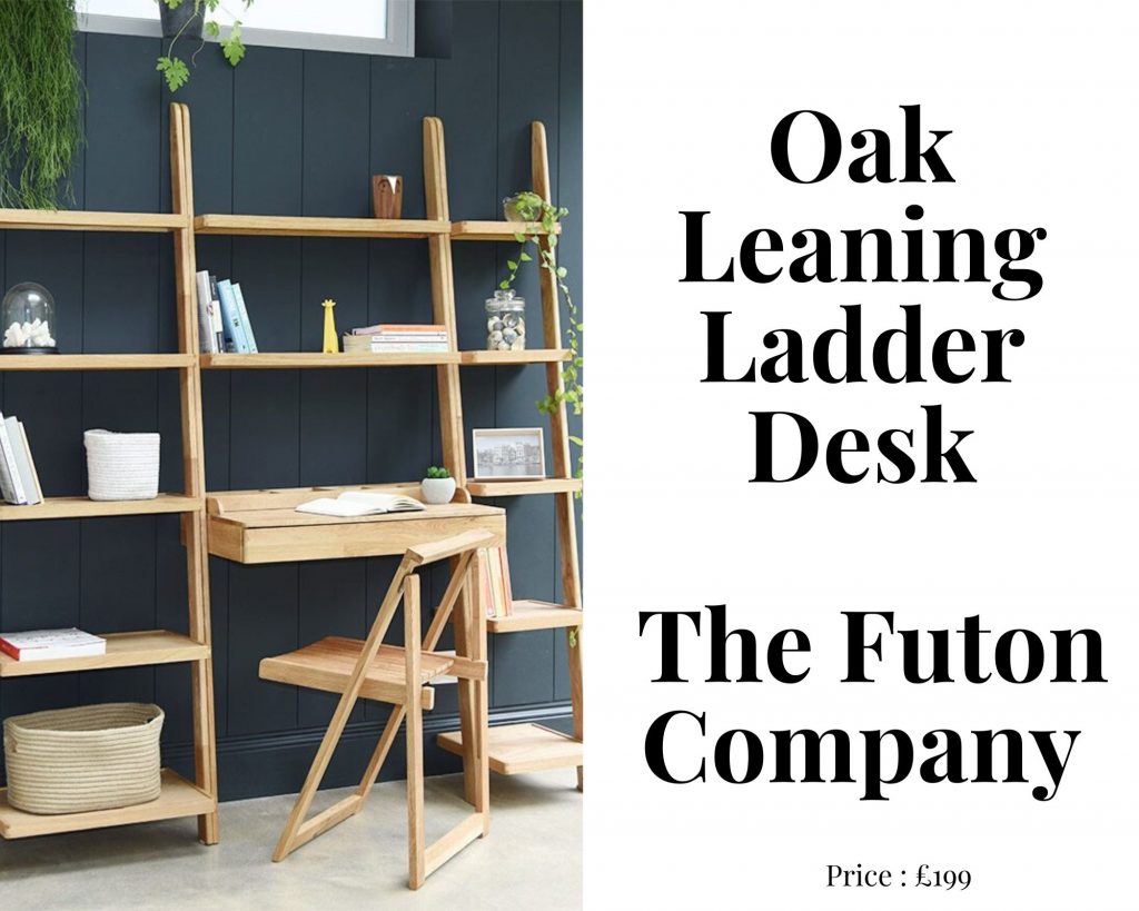 leaning ladder desk