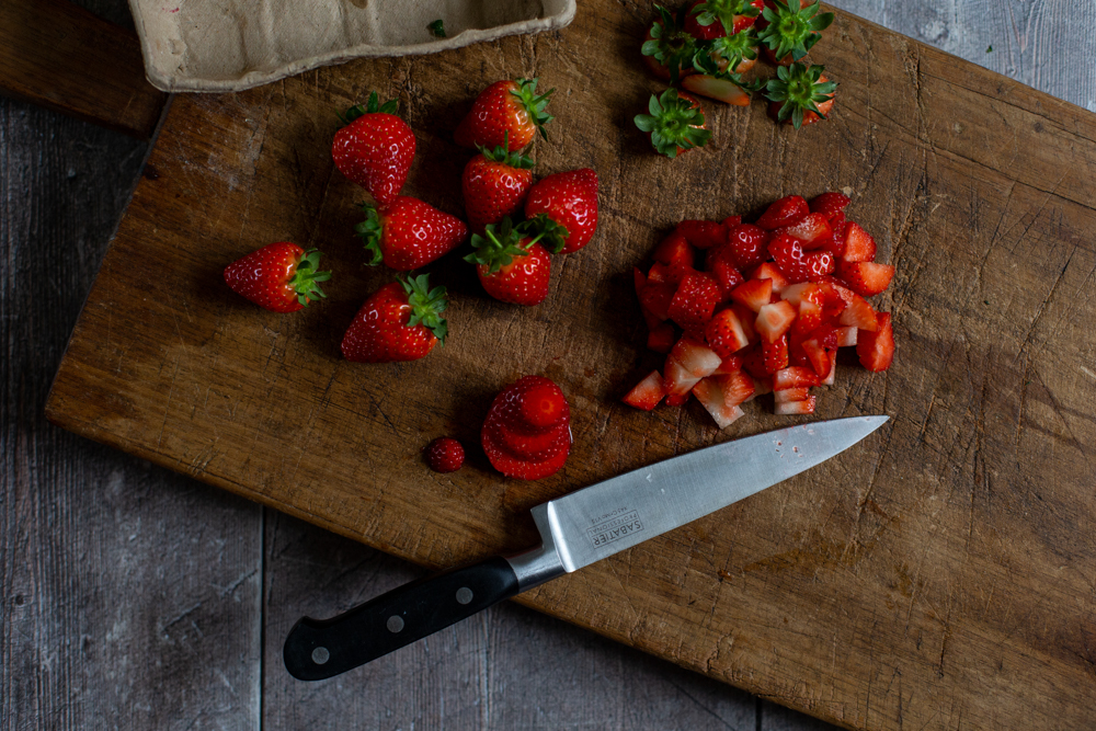 strawberry and honey muffins recipe