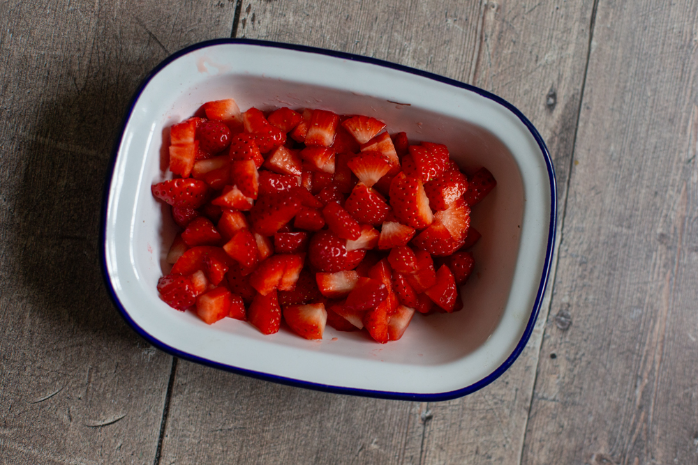 strawberry and honey muffins recipe