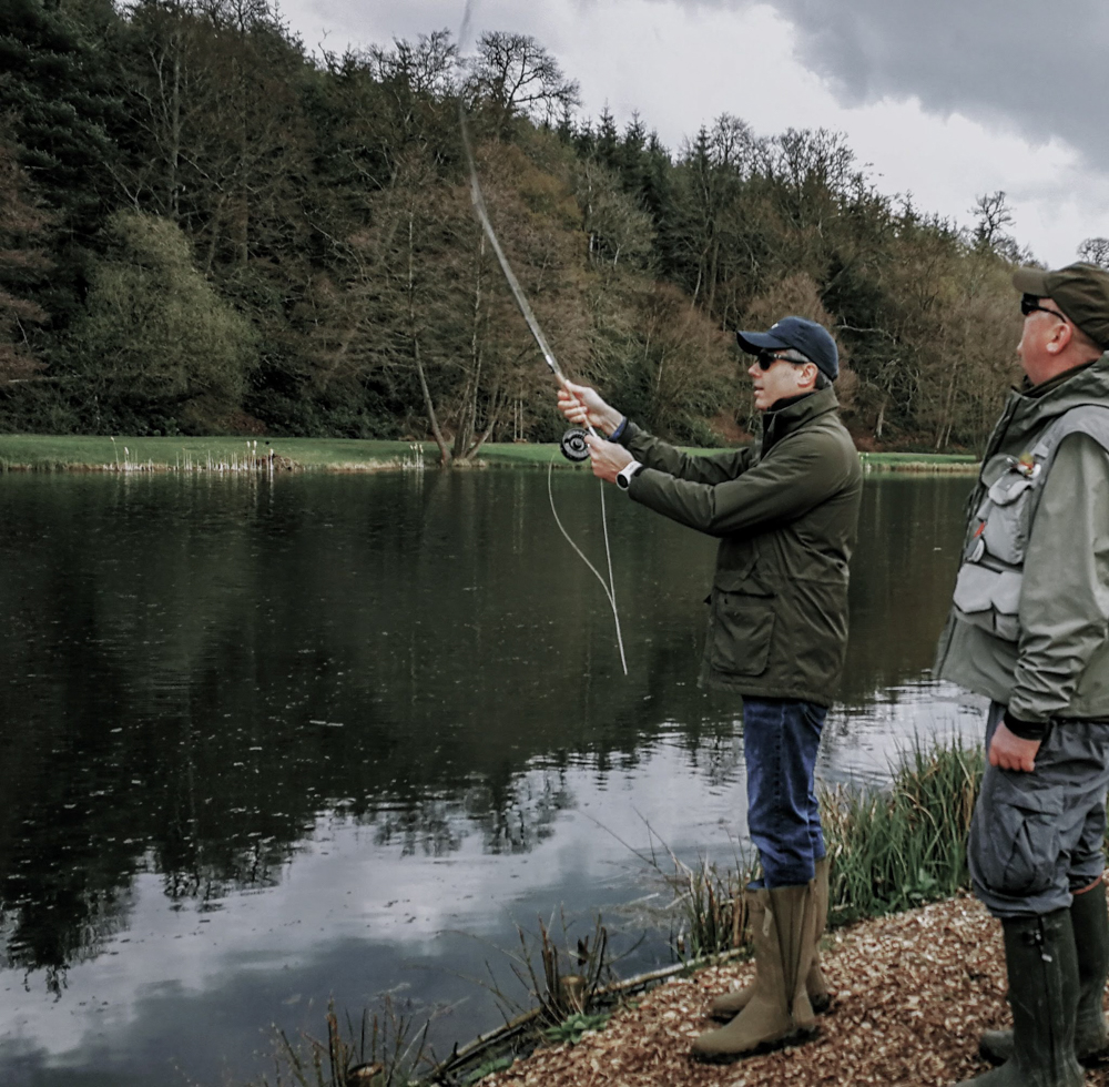 fly fishing experience in surrey