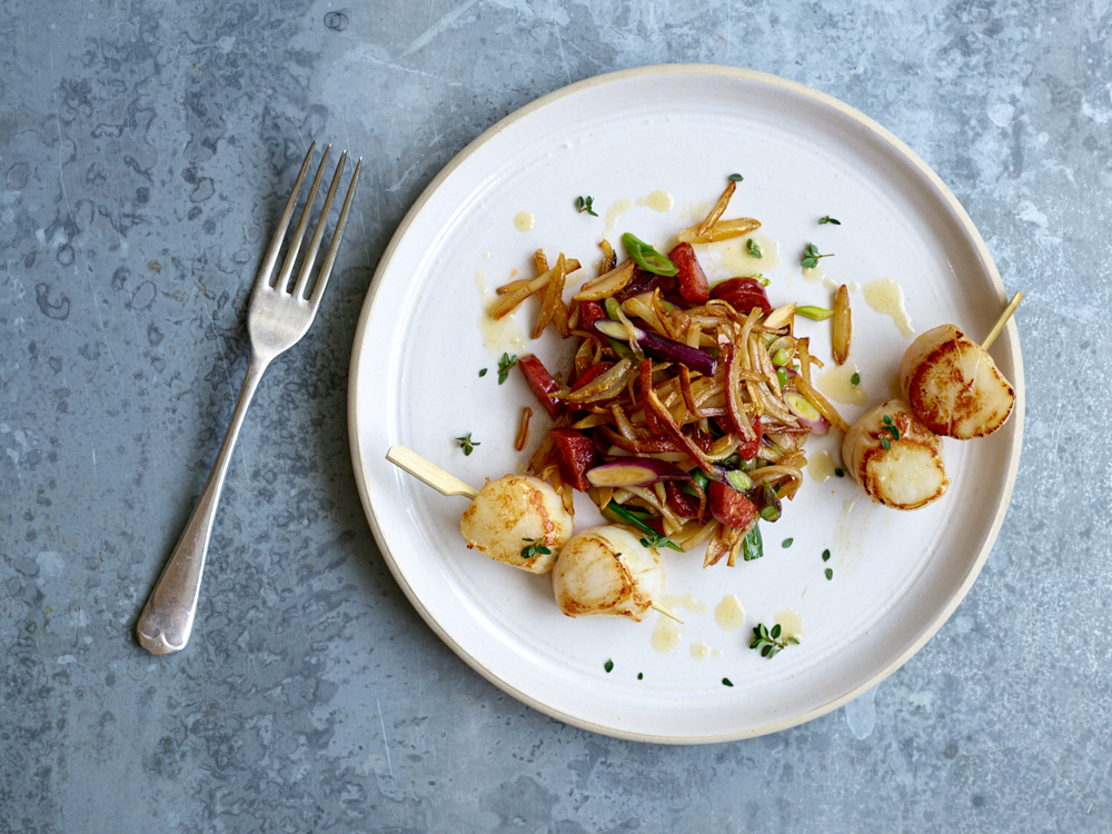 Jersey Royals & Scallops