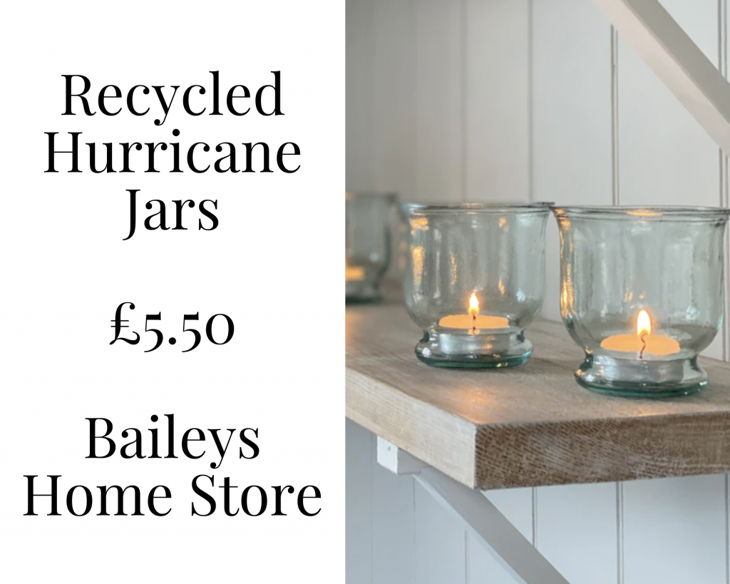 recycled hurricane jars