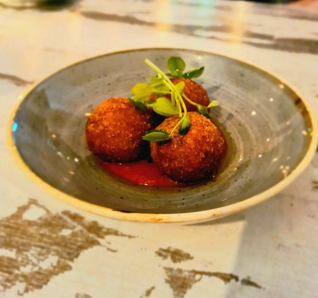 Arancini at The Clock