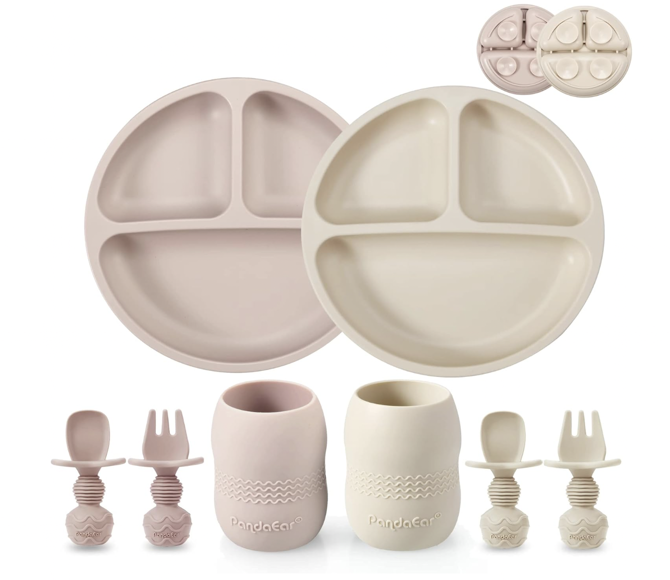 PandaEar Silicone weaning set