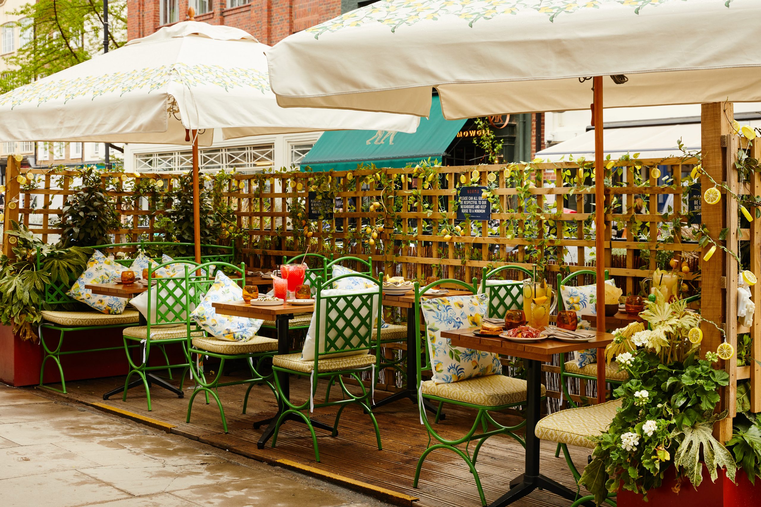 alfresco spots in London